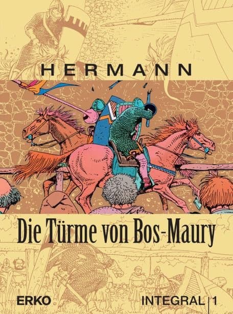 Cover Art for DIE TÜRME VON BOS MAURY-Integral