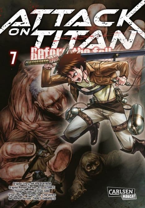Cover Art for ATTACK ON TITAN-BEFORE THE FALL