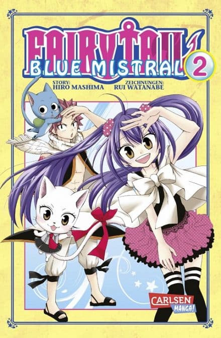 Cover Art for FAIRY TAIL-BLUE MISTRAL