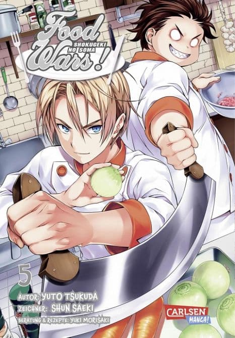 Cover Art for FOOD WARS-SHOKUGEKI NO SOMA