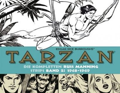 Cover Art for Tarzan: Die kompletten Russ Manning Strips