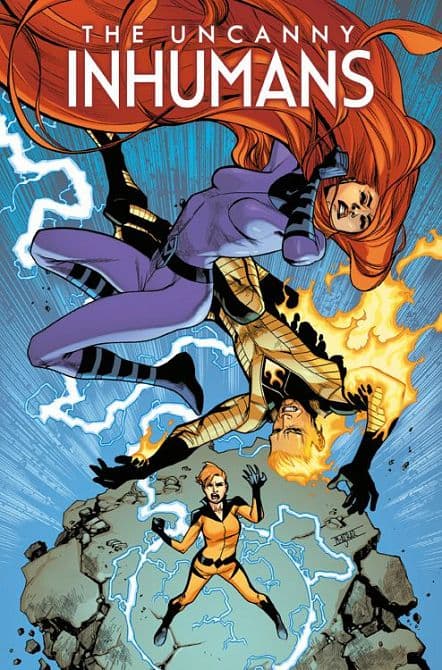 Cover Art for UNCANNY INHUMANS ( ab 2016 )