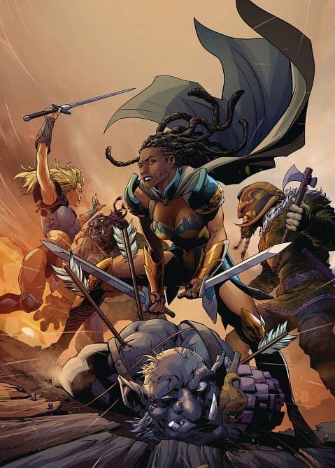 Cover Art for ODYSSEY OF THE AMAZONS