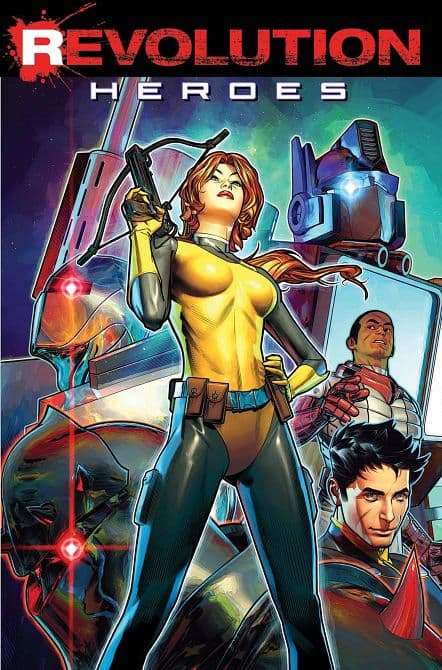 Cover Art for REVOLUTION HEROES TP