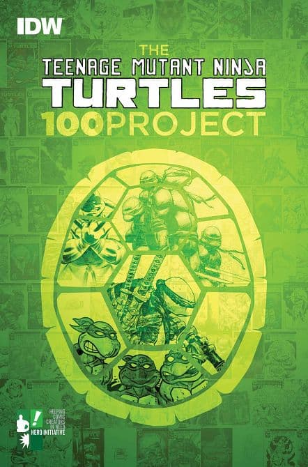 Cover Art for TMNT 100 PROJECT TP