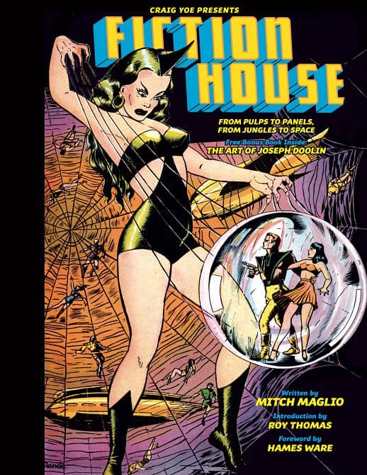 Cover Art for FICTION HOUSE FROM PULPS TO PANELS HC