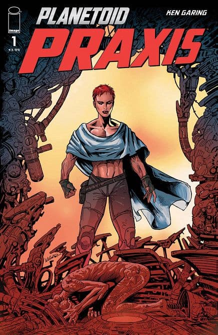 Cover Art for PLANETOID PRAXIS