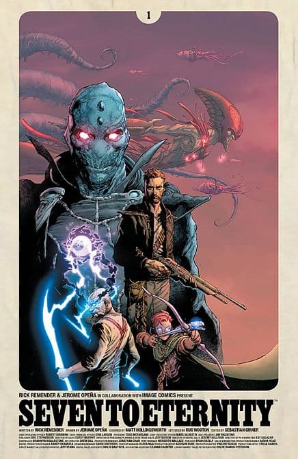Cover Art for SEVEN TO ETERNITY TP VOL 01