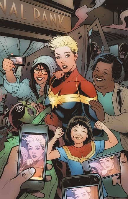 Cover Art for MIGHTY CAPTAIN MARVEL