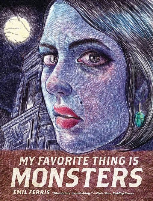 Cover Art for MY FAVORITE THING IS MONSTERS GN