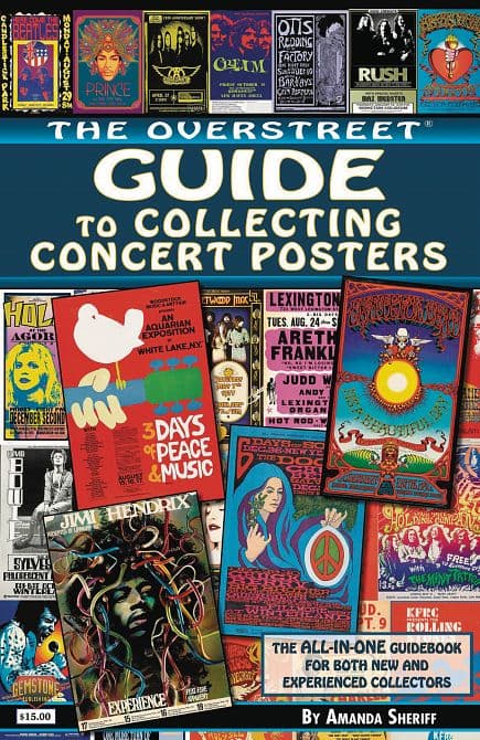 Cover Art for OVERSTREET GUIDE SC VOL 06 COLLECTING CONCERT POSTERS