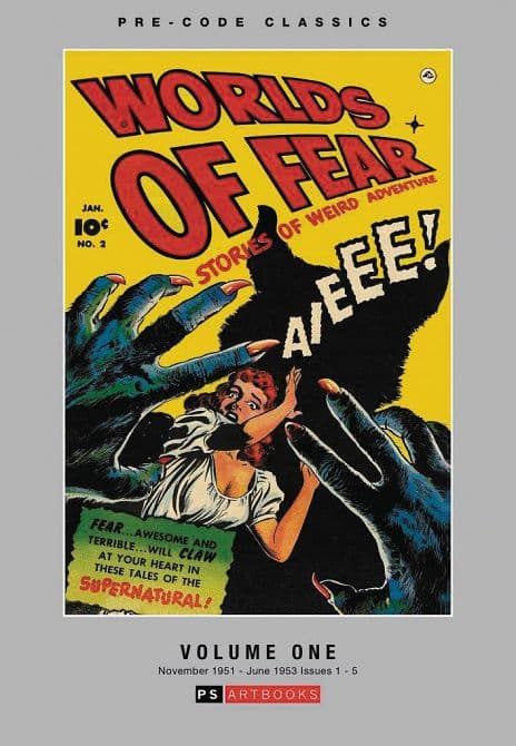 Cover Art for PRE CODE CLASSICS WORLDS OF FEAR HC VOL 01