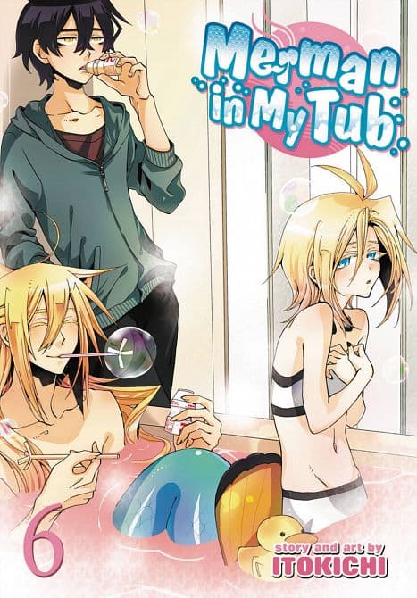 Cover Art for MERMAN IN MY TUB GN VOL 06