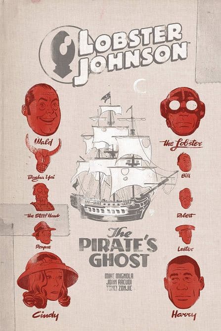 Cover Art for LOBSTER JOHNSON PIRATES GHOST