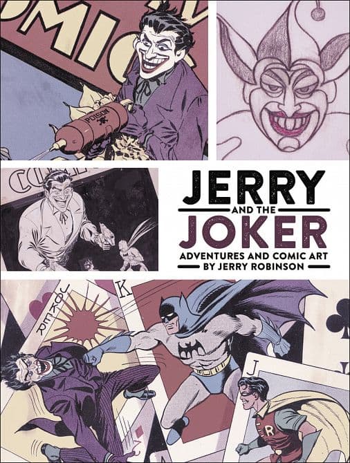 Cover Art for JERRY & JOKER ADVENTURES & COMIC ART HC