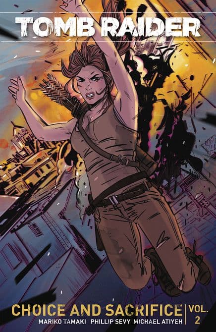 Cover Art for TOMB RAIDER 2016 TP VOL 02 CHOICE & SACRIFICE