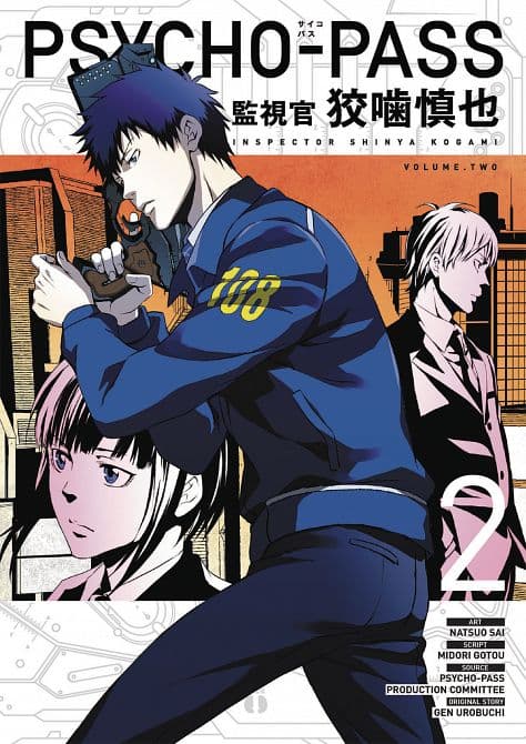 Cover Art for PSYCHO PASS INSPECTOR SHINYA KOGAMI TP VOL 02