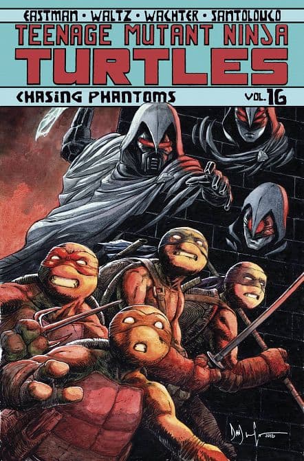 Cover Art for TMNT ONGOING TP VOL 16 CHASING PHANTOMS