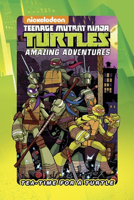 Cover Art for TMNT TEA TIME FOR A TURTLE HC