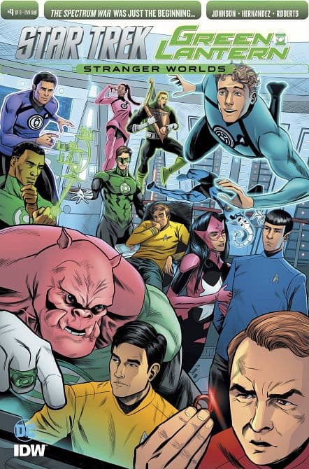Cover von STAR TREK GREEN LANTERN VOL 2 #4