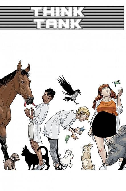 Cover Art for THINK TANK VOL 5