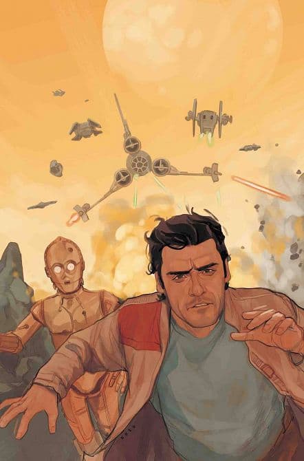 Cover Art for STAR WARS POE DAMERON