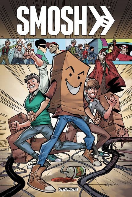 Cover Art for SMOSH TP