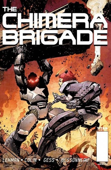Cover Art for CHIMERA BRIGADE