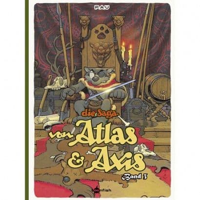 Cover Art for Die Saga von Atlas und Axis