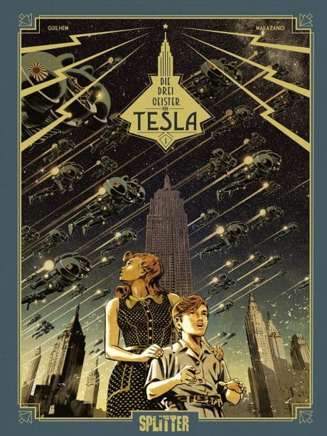 Cover Art for die Drei Geister von Tesla