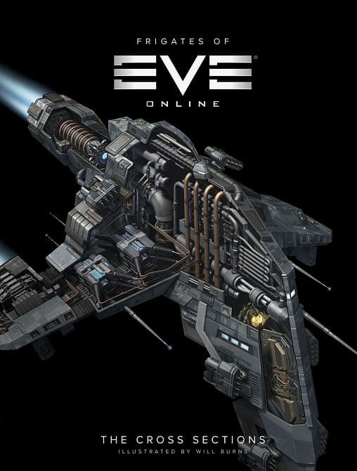 Cover Art for FRIGATES OF EVE ONLINE CROSS SECTIONS HC
