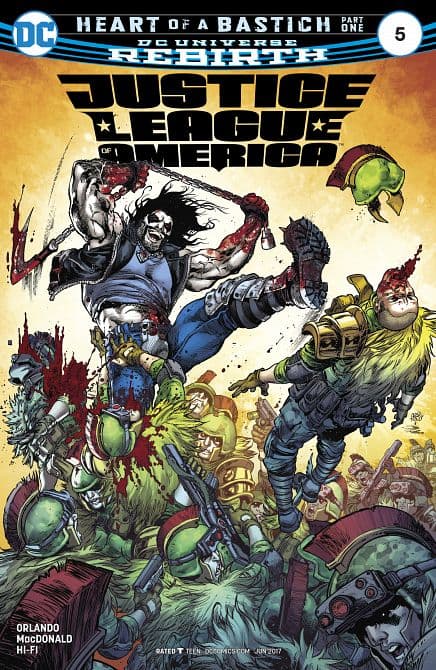 Cover Art for JUSTICE LEAGUE OF AMERICA