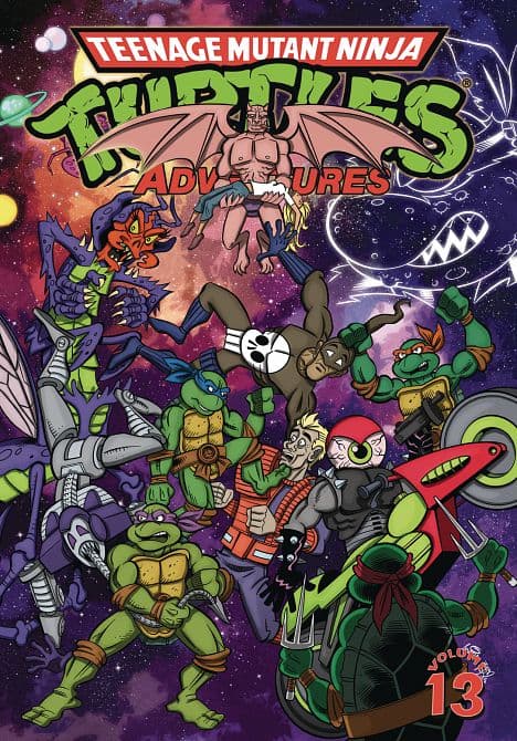 Cover Art for TMNT ADVENTURES TP VOL 13