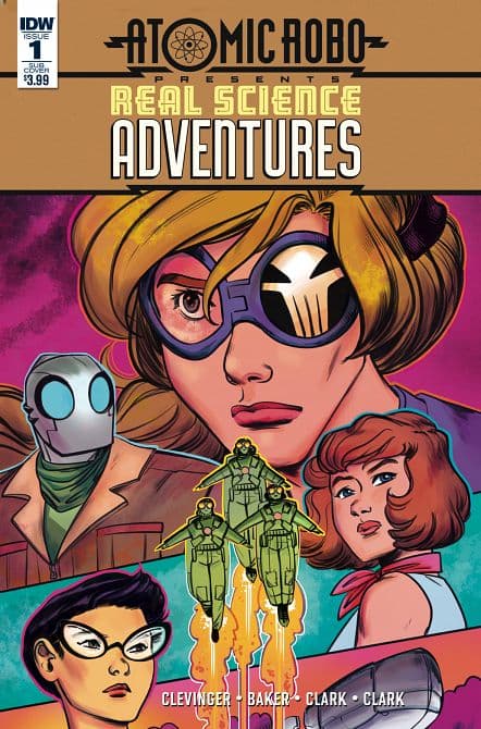 Cover Art for REAL SCIENCE ADVENTURES FLYING SHE-DEVILS