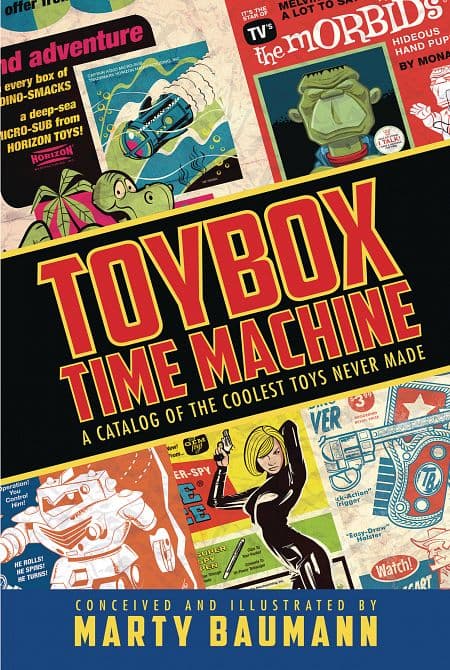 Cover Art for TOYBOX TIME MACHINE HC