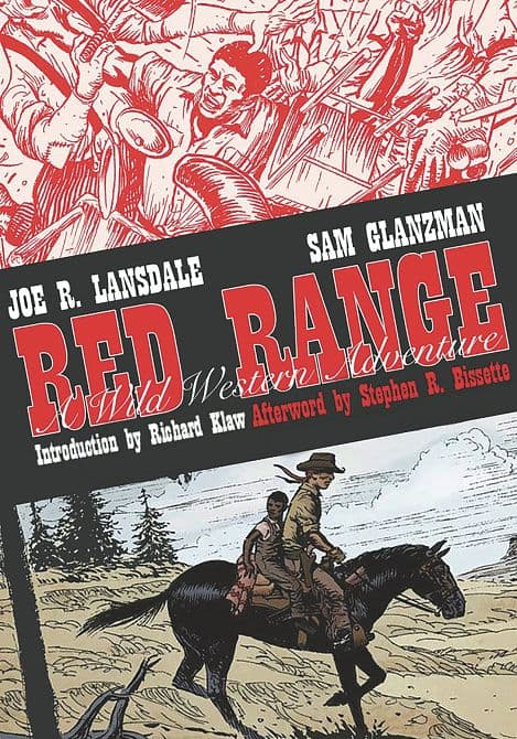 Cover Art for RED RANGE A WILD WESTERN ADVENTURE HC