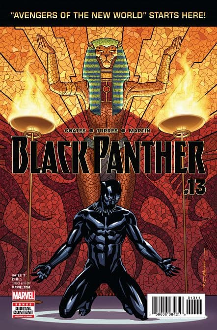 Cover Art for BLACK PANTHER ( 2016-2018 )