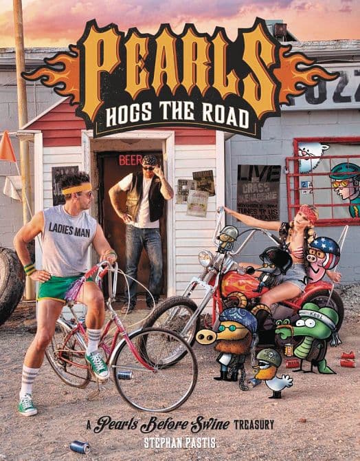 Cover Art for PEARLS BEFORE SWINE TP PEARLS HOGS THE ROAD