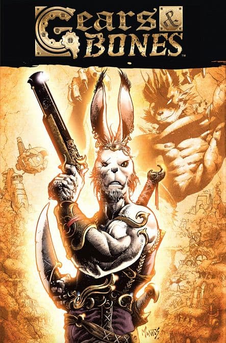 Cover Art for GEARS AND BONES TP