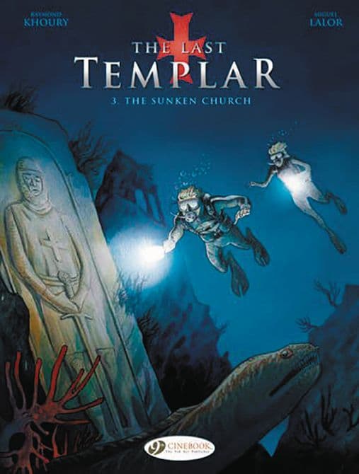 Cover Art for LAST TEMPLAR GN VOL 03 SUNKEN CHURCH