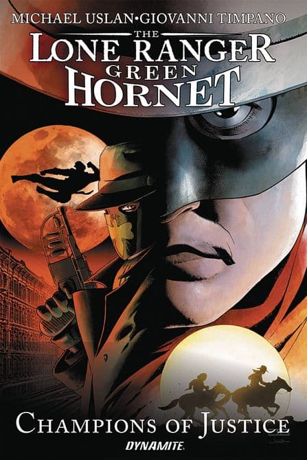 Cover Art for LONE RANGER GREEN HORNET TP