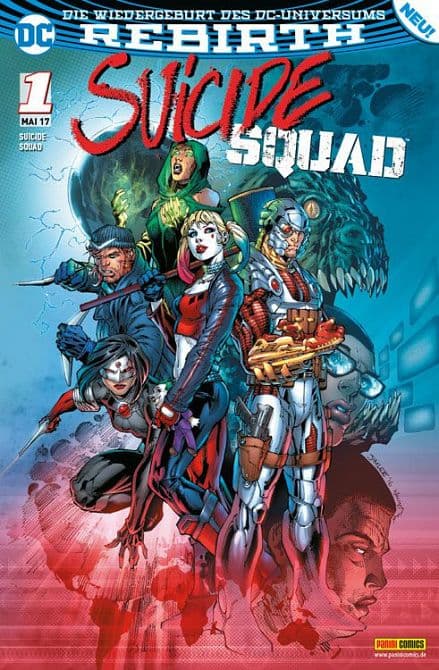 Cover Art for SUICIDE SQUAD ( REBIRTH )