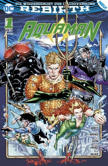 Cover Art for AQUAMAN ( REBIRTH )