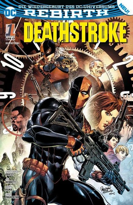 Cover Art for DEATHSTROKE ( REBIRTH )