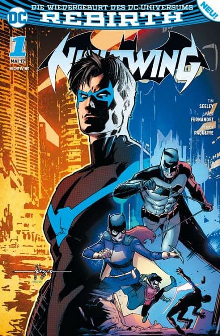 Cover Art for NIGHTWING ( REBIRTH )
