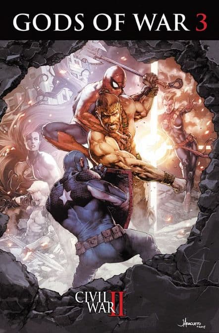Cover Art for CIVIL WAR II SONDERBAND