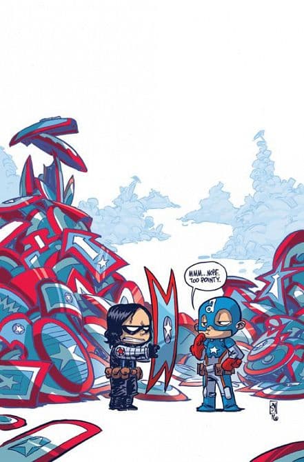 Cover Art for CAPTAIN AMERICA: STEVE ROGERS ( ab 2017 )