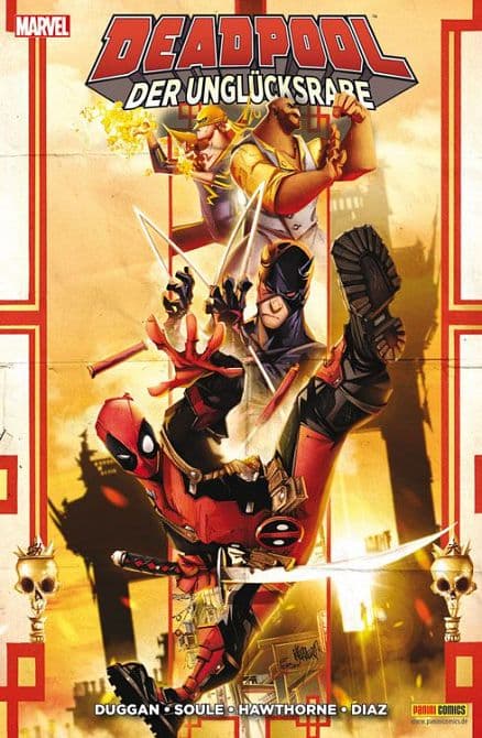 Cover Art for DEADPOOL: DER UNGLÜCKSRABE