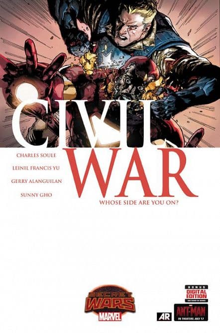 Cover Art for SECRET WARS: CIVIL WAR PAPERBACK ( HC )