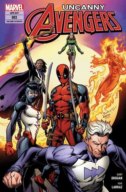 Cover Art for UNCANNY AVENGERS ( ab 2016 )